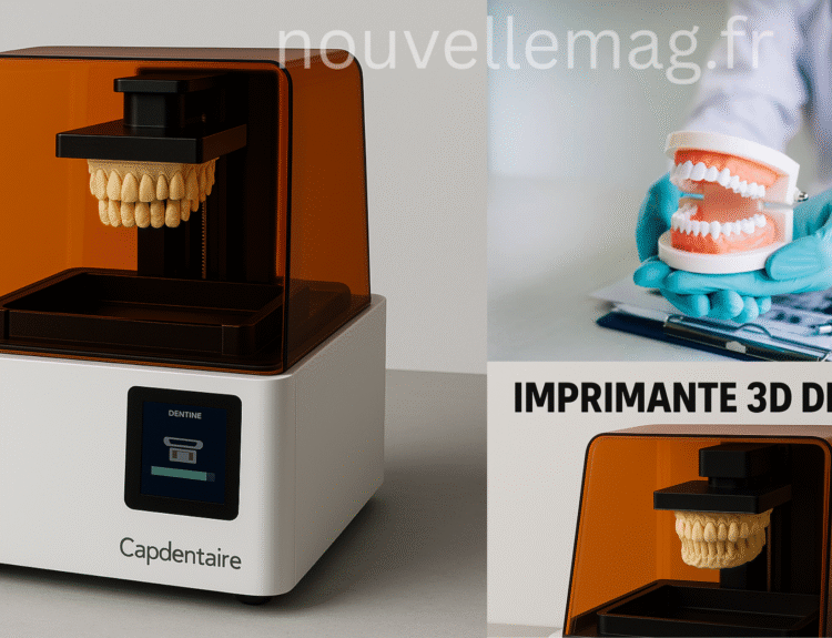 Imprimante 3D dentaire Capdentaire