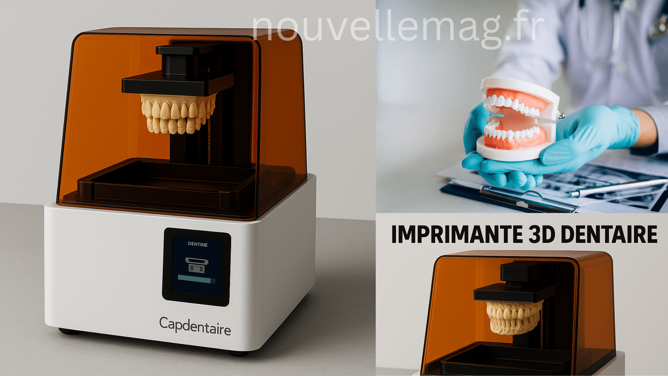 Imprimante 3D dentaire Capdentaire