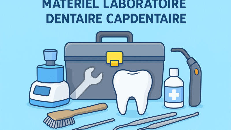 Materiel Laboratoire Dentaire Capdentaire : Des Outils Essentiels pour un Sourire Parfait