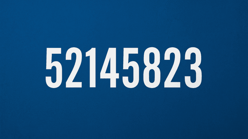 52145823 : Comprendre, Analyser et Explorer ce Numéro Unique