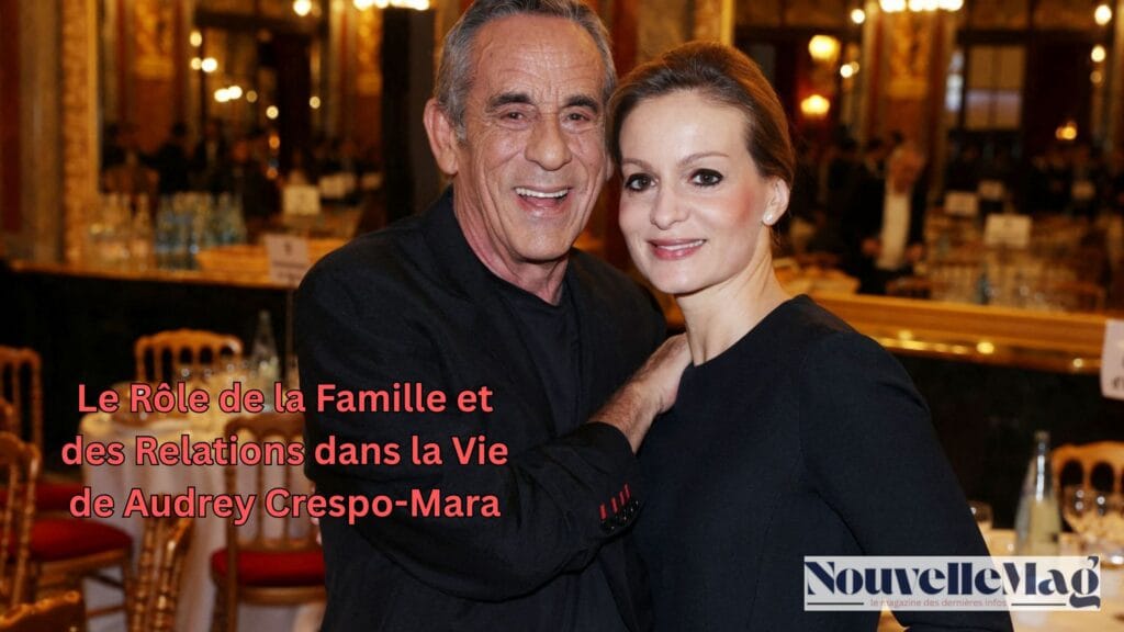 Le Rôle de la Famille et des Relations dans la Vie de Audrey Crespo-Mara