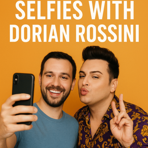 how to make selfies with Dorian Rossini