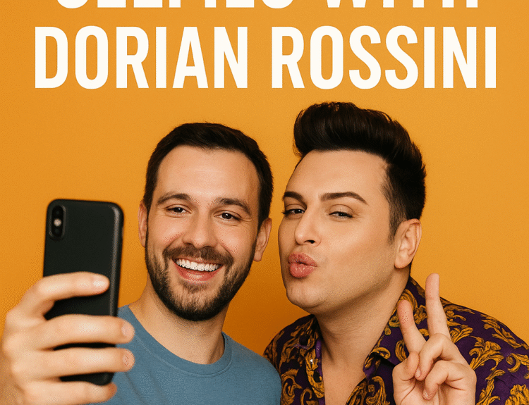how to make selfies with Dorian Rossini