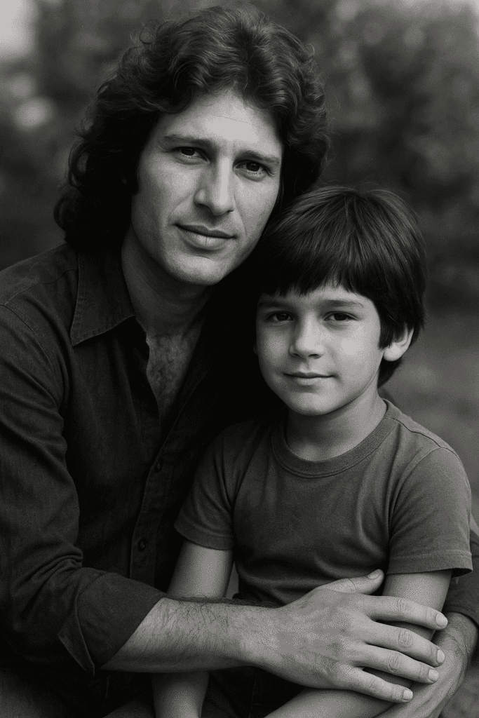 mike brant et son fils photomike brant et son fils photo