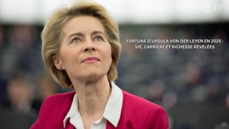 Ursula von der leyen fortune en 2025 : Vie, carrière et richesse révélées