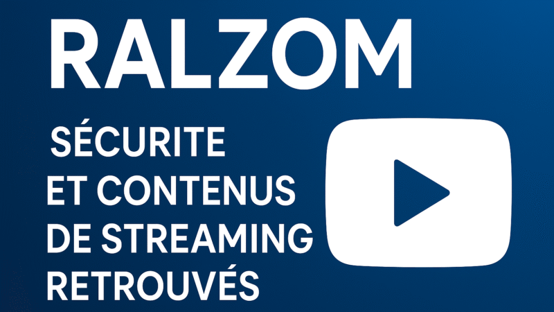 Ralzom : la nouvelle référence du streaming sécurisé et intelligent