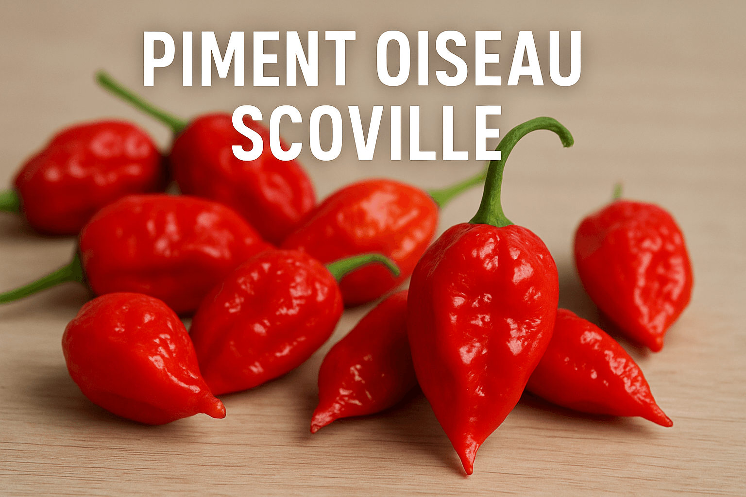 Piment Oiseau Scoville