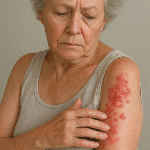 Zona après 65 ans photos : reconnaître les symptômes, l’évolution et les signes visibles