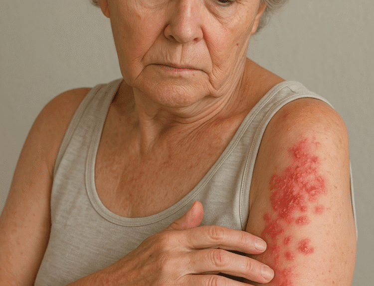 Zona après 65 ans photos : reconnaître les symptômes, l’évolution et les signes visibles