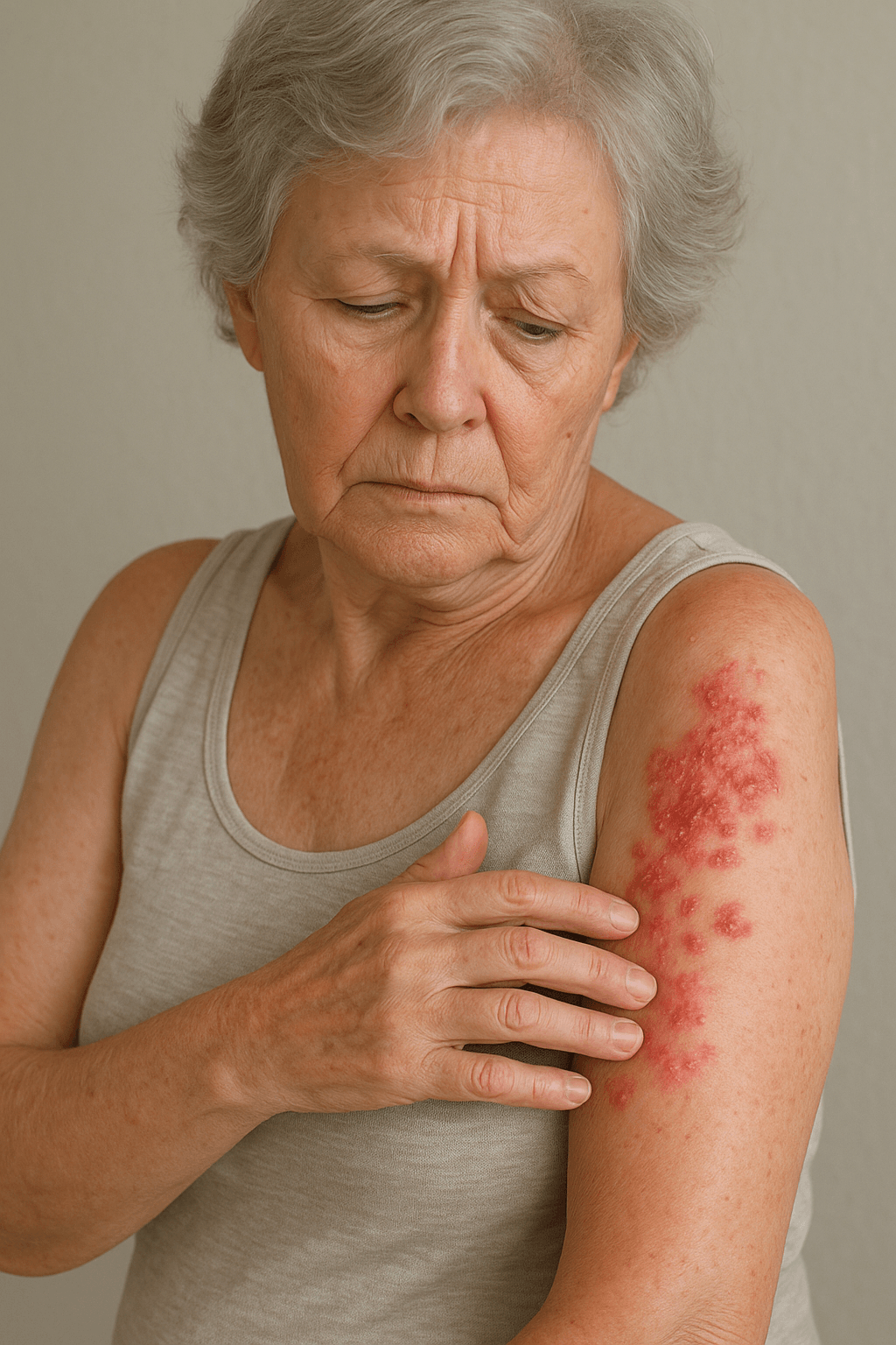 Zona après 65 ans photos : reconnaître les symptômes, l’évolution et les signes visibles