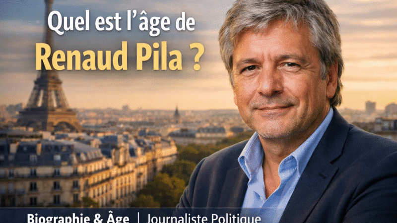 Quel est l’âge de Renaud Pila ? Biographie complète, parcours et informations clés