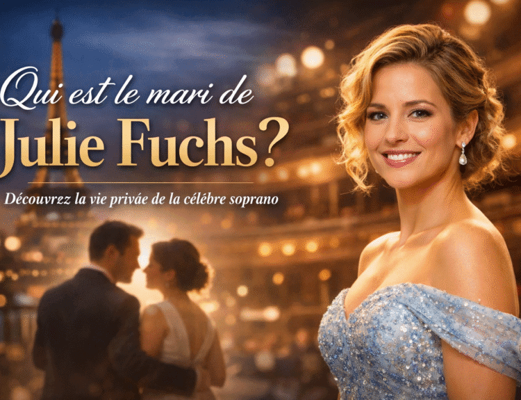 Qui est le mari de Julie Fuchs