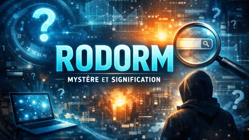 Rodorm : signification, origine et usages du terme en pleine expansion