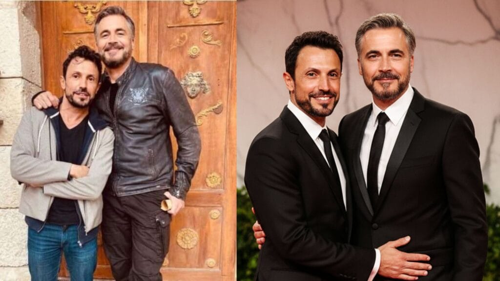 Olivier Minne et son mari 