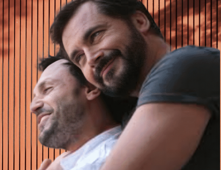 Olivier Minne et son mari