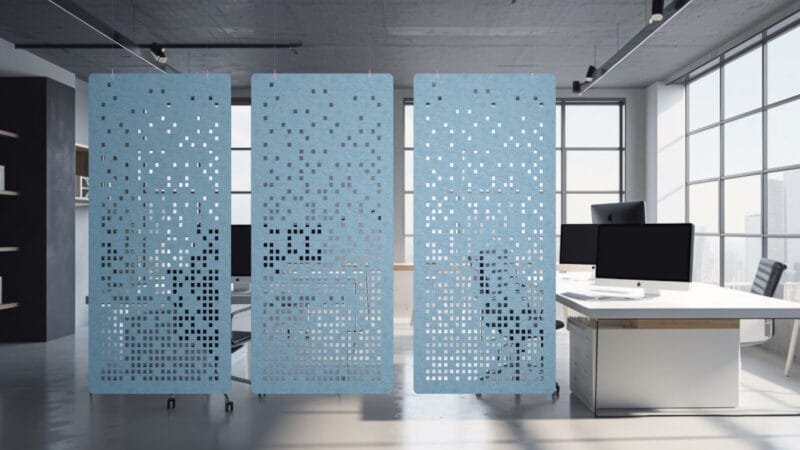 Écrans acoustiques : solution pour créer des espaces  esthétiques