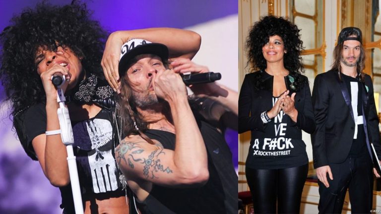 Frah Shaka Ponk et sa femme