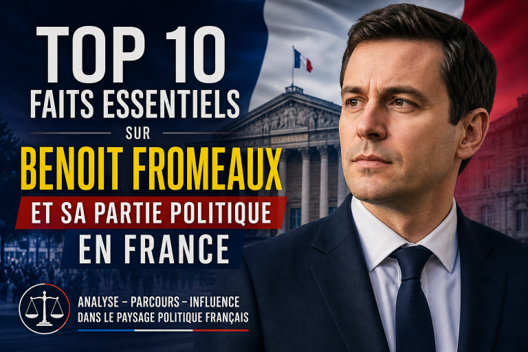benoit fromeaux partie politique
