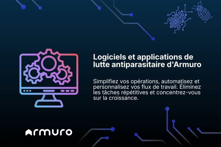 Armuro répond à ces défis en proposant une série d'applications conçues spécifiquement pour les entreprises spécialisées dans la lutte anti-nuisibles. Chacune résout des problèmes concrets auxquels vous êtes confronté quotidiennement. PLAN – Optimisez vos opérations quotidiennes Gérer les interventions dans le secteur 3D peut vite devenir un casse-tête : techniciens sur plusieurs sites, priorités changeantes, trajets inefficaces, stocks limités… Un simple tableur ne suffit plus. PLAN organise tout le flux de travail, du premier contact client à la réalisation de l’intervention. Optimisation des itinéraires Vos techniciens se déplacent souvent sur plusieurs sites par jour. PLAN calcule les trajets les plus efficaces en tenant compte de la localisation, de la priorité des demandes et de la disponibilité des équipes, réduisant carburant, temps et coûts. Devis et documents sur mesure Qu’il s’agisse d’un plan de dératisation pour un entrepôt alimentaire ou d’une simple intervention, vous générez tous les documents rapidement et les stockez en toute sécurité, accessibles à tout moment. Suivi en temps réel de l’équipe Vous voyez qui est où, quelles tâches sont assignées et comment elles progressent. En cas d’urgence, PLAN identifie le technicien le plus proche pour intervenir immédiatement. Gestion des stocks simplifiée Contrôler les produits chimiques et équipements est essentiel. PLAN surveille les niveaux, envoie des alertes et aide à planifier les commandes. Finies les surprises quand un technicien arrive sur place et découvre qu’il manque un produit. ACE – Formation et développement des techniciens Le secteur 3D exige des compétences spécialisées : biologie des nuisibles, méthodes de lutte, réglementation des biocides… et ces connaissances évoluent constamment. ACE permet à vos techniciens de rester à jour grâce à des supports de formation actualisés et interactifs. Quiz et tests pratiques Au lieu de simples manuels, ACE propose des quiz et tests pratiques pour identifier les points à améliorer. Vous suivez les progrès de chaque employé et savez qui est prêt pour des interventions complexes et qui a besoin de soutien. Renforcement de la confiance client Des tests réguliers et certificats visibles rassurent vos clients : ils savent qu’ils font appel à des professionnels qualifiés. CONTEXT – L’IA au service de votre site web Imaginez votre site web travaillant pour vous 24h/24 : répondre aux questions, conseiller des solutions, fixer des rendez-vous… CONTEXT rend cela possible grâce à un assistant IA intégré. Service client instantané Un client découvre des punaises de lit à 23h ? CONTEXT répond immédiatement, propose une solution adaptée et peut même planifier un rendez-vous. Recommandations personnalisées Selon la description du problème, l’IA suggère les services ou forfaits les plus appropriés, augmentant la satisfaction et les conversions. Résultat Temps de réponse réduit, clients satisfaits, plus de temps pour développer votre activité au lieu de répéter les mêmes informations. TALENT – Recrutement nouvelle génération Trouver de bons techniciens est un défi. TALENT automatise la présélection pour vous faire gagner du temps et éviter les entretiens inutiles. Évaluation des compétences L’application teste les connaissances techniques et les compétences relationnelles avant l’entretien, garantissant que seuls les candidats vraiment qualifiés passent à l’étape suivante. Sélection efficace Vous ne rencontrez que des candidats ayant le potentiel de devenir des membres précieux de votre équipe. HUMAN – Gestion des ressources humaines simplifiée Gérer une équipe qui grandit devient complexe. HUMAN centralise toutes les tâches RH pour vous simplifier la vie. Suivi du temps de travail HUMAN suit automatiquement heures normales, heures supplémentaires, astreintes et déplacements entre interventions, facilitant la comptabilité et la conformité légale. Gestion des congés et plannings Les employés soumettent leurs demandes via l’application, vous voyez immédiatement l’impact sur la planification et recevez des alertes en cas de conflits. Demandes et réunions centralisées Toutes les requêtes des employés, réunions d’équipe et formations sont gérées au même endroit, plus de confusion dans le calendrier. Pourquoi choisir les applications Armuro ? Armuro a compris la spécificité du secteur de la lutte anti-nuisibles et a développé un logiciel de lutte anti-nuisibles composé d’applications qui répondent réellement aux défis quotidiens des entreprises de dératisation et de désinsectisation. Chaque application se concentre sur un aspect précis de l’activité, en fournissant des outils concrets et adaptés aux besoins du terrain. PLAN organise les opérations quotidiennes et optimise les itinéraires. ACE accompagne le développement des compétences de votre équipe. CONTEXT automatise le service client sur votre site internet. TALENT simplifie le recrutement. HUMAN structure la gestion des ressources humaines. Votre entreprise de lutte anti-nuisibles mérite plus qu’un simple logiciel. Elle mérite un logiciel de lutte anti-nuisibles conçu pour comprendre les réalités du secteur et y apporter des solutions efficaces. Armuro fournit exactement ces outils.
